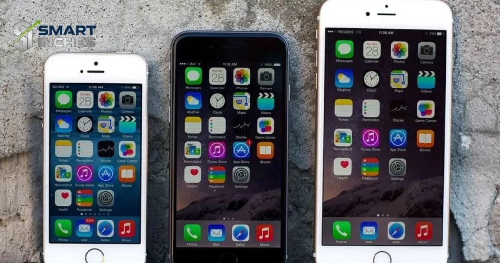 A Smartphone Screen size