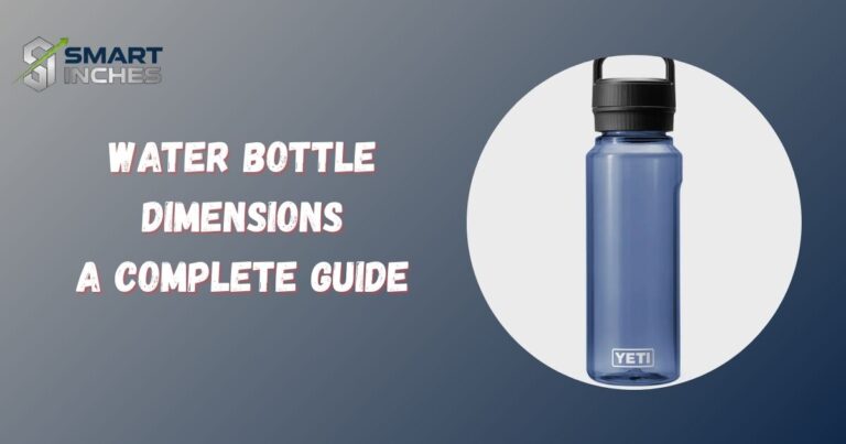 Water Bottle Dimensions