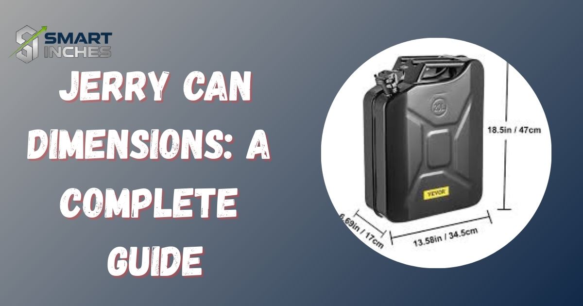 Jerry Can Dimensions