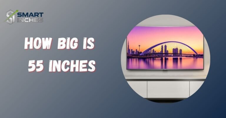 How Big Is 55 Inches