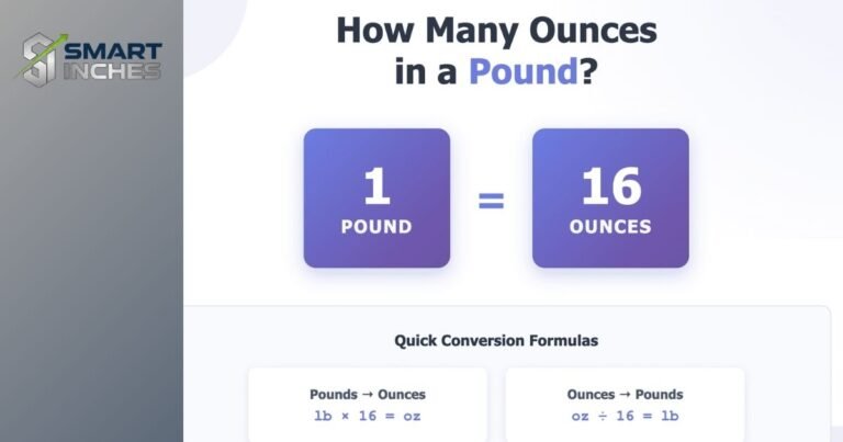 How Many Ounces in a Pound? Exact Conversion, Formula, Chart &amp; Examples