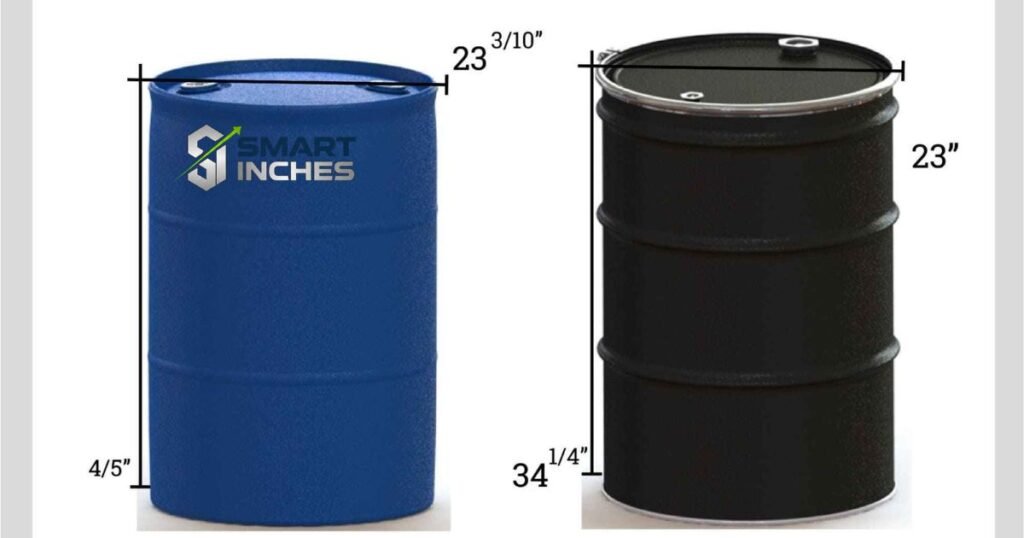 Oil Barrel Dimensions