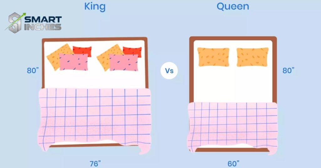 Queen vs King Bed Dimensions