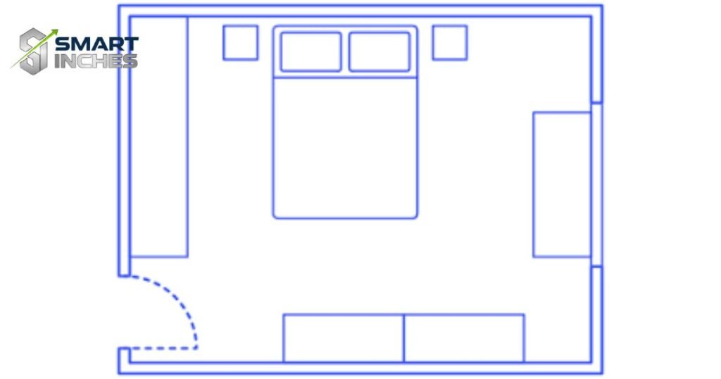 Room dimensions sketch
