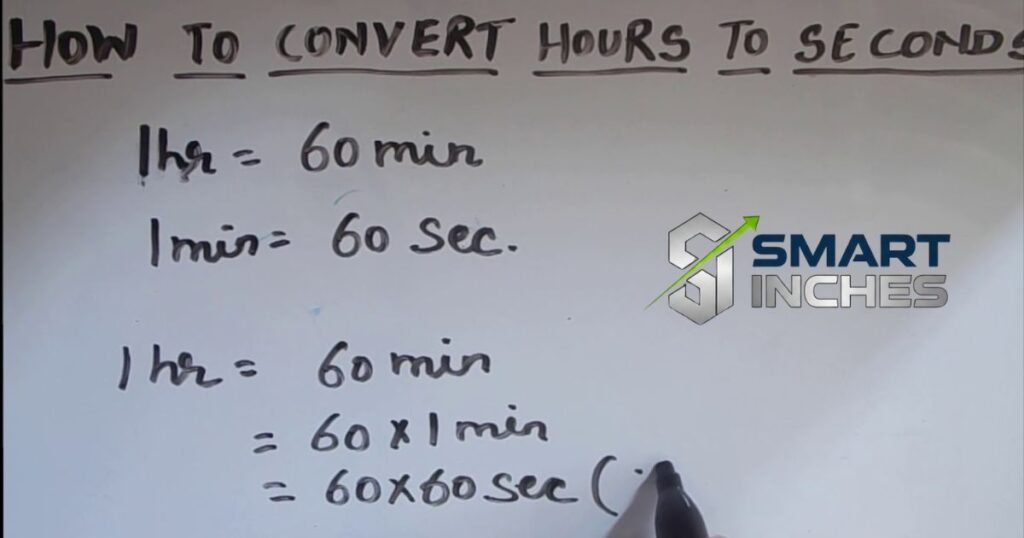 Seconds in 1 Hour
