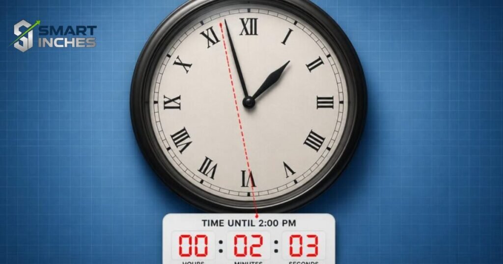 How Long Until 2PM Right Now